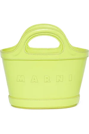 Marni Tropicalia bucketbag med logotyp