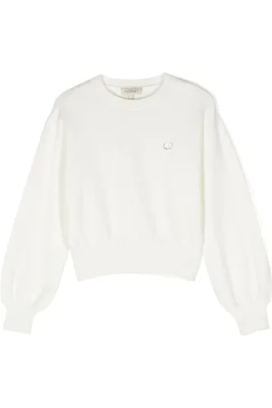 Twin-Set Tröja med logotypplakett
