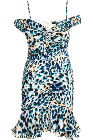 Emanuel Ungaro Leopardmönstrad miniklänning