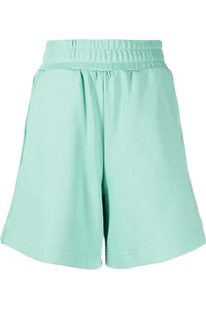 Izzue Trackshorts i bomullsblandning med elastisk midja