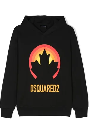 Dsquared2 Hoodie med grafiskt tryck