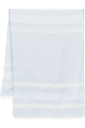 PESERICO SIGN Halsduk med lurexdetalj i jacquard