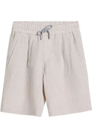 Brunello Cucinelli Bermudashorts i linne