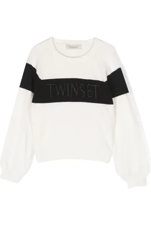 Twin-Set Tröja med randig kant