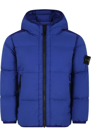 Stone Island Vadderad jacka med huva