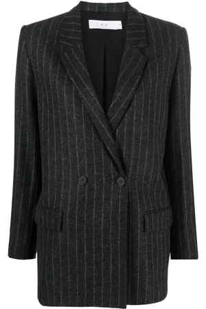 IRO Kritstrecksrandig blazer