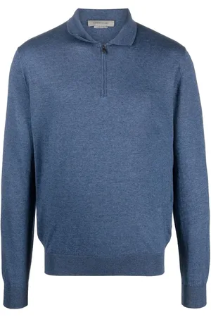 corneliani Tröja med halv dragkedja