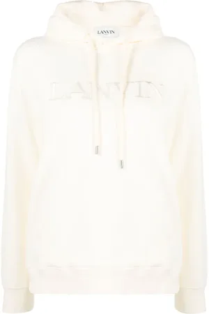 Lanvin Hoodie med broderad logotyp