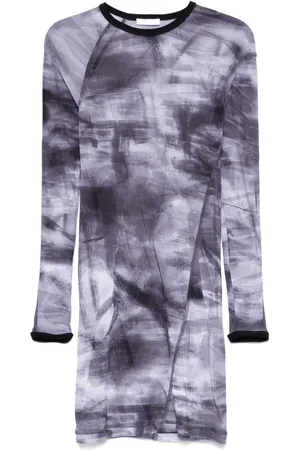 Helmut Lang Scribble klänning