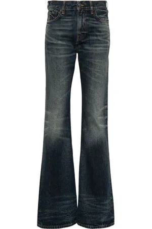 haikure Flora utsvängda jeans