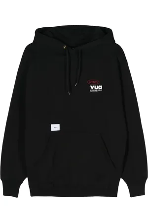 Wtaps Hoodie med broderad logotyp