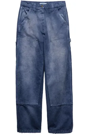 Prada Cargobyxor med triangelformad logotyp