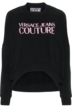 VERSACE Sweatshirt med logotyp