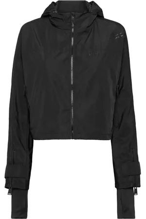 Philipp Plein Scratch jacka med huva och tryck