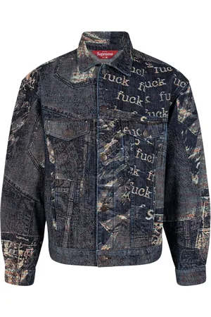 Supreme Archive truckerjacka i jacquard