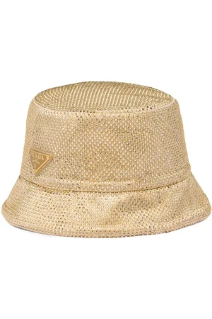 Prada Strassprydd fiskehatt