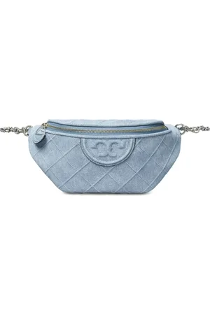 Tory Burch Fleming midjeväska i denim