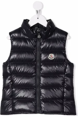 Moncler Vadderad väst med logotyp