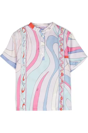 PUCCI Junior Iride skjorta