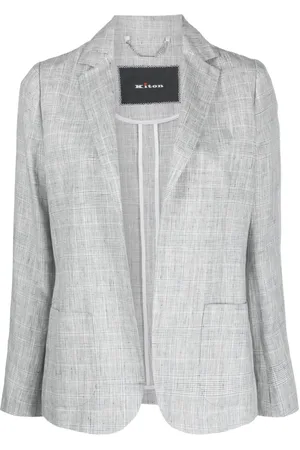 Kiton Skotskrutig blazer