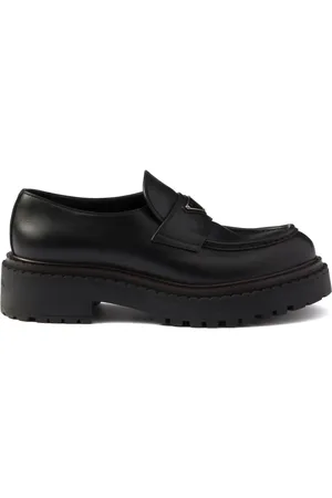 Prada Läderloafers