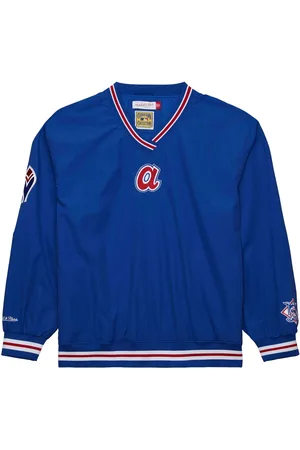 Mitchell & Ness MLB Logo Braves pullover