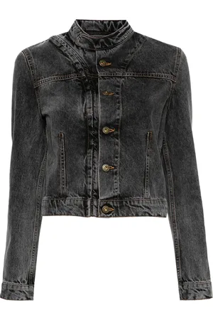 Y / PROJECT Kort jeansjacka