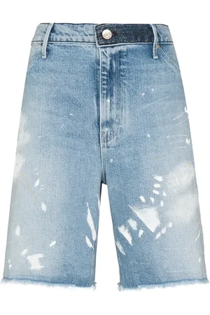 RTA Hesper jeansshorts med färgstänk