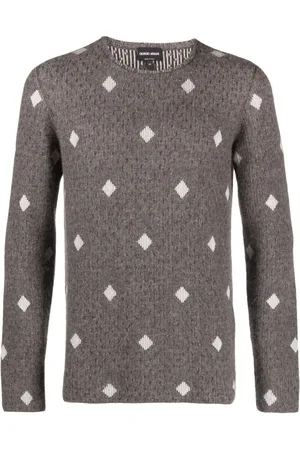 Giorgio Armani Tröja med rundad hals
