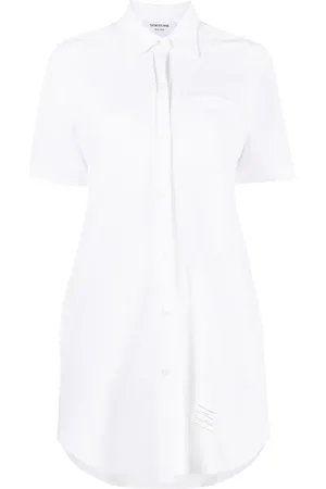 Thom Browne Skjortklänning med paljettdetalj