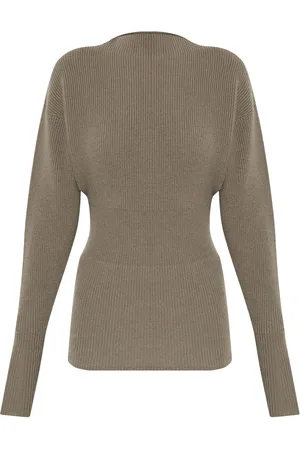 Rick Owens Ribbstickad tröja