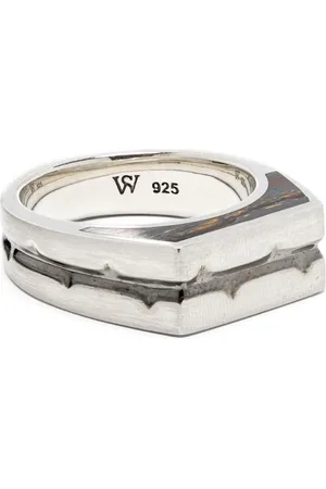 STEPHEN WEBSTER Thorn Addiction malakitring i sterlingsilver