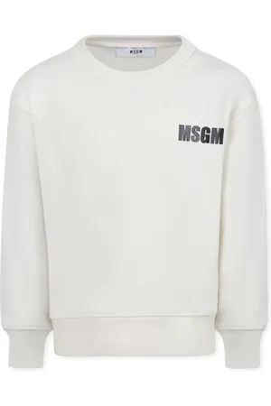 Msgm Sweatshirt med logotyp
