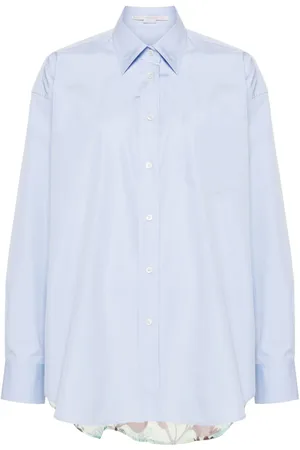 Stella McCartney Skjorta med rak krage