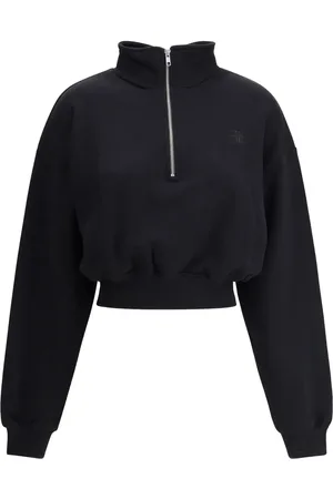 ÉTERNE Kort sweatshirt med hög krage