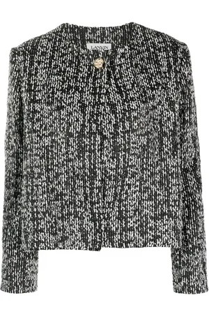 Lanvin Kort tweedjacka
