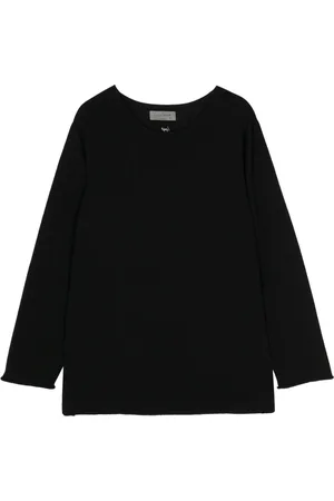 YOHJI YAMAMOTO Tröja med broderad logotyp