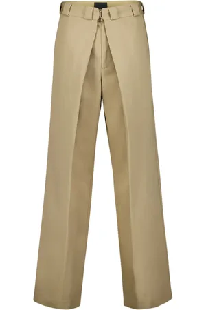 Givenchy Plisserade byxor med vida ben
