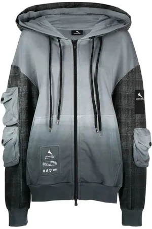 MAUNA KEA Hoodie med tonat tryck