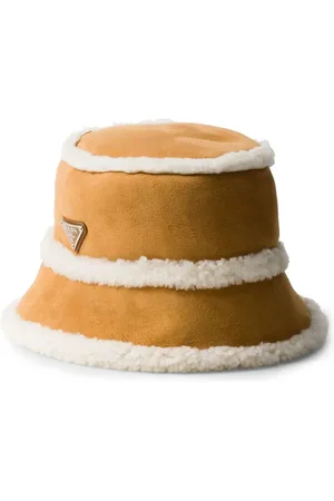 Prada Fiskehatt i mocka