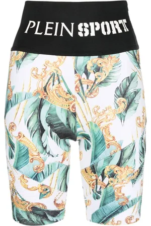 Philipp Plein Cykelbyxor med logotyp