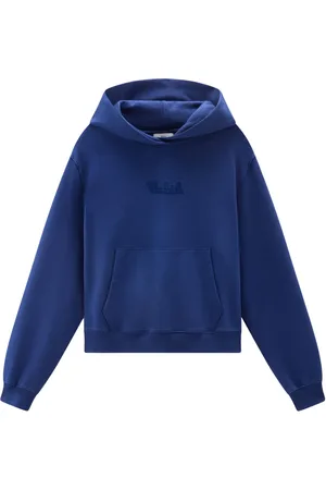 Woolrich Hoodie med broderad logotyp