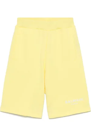 Balmain Shorts med upphöjd logotyp