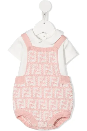 Fendi Sparkdräkt med logotyp