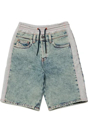 Diesel Jeansshorts med dubbla lager