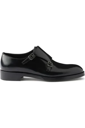 Prada Loafers med dubbla spännen