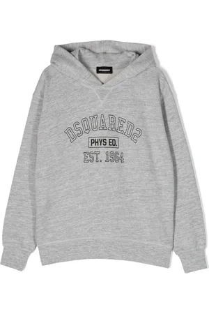Dsquared2 Hoodie med logotyp
