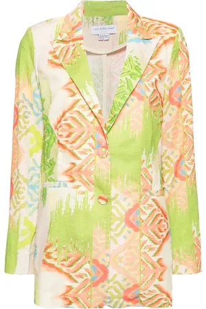 Never Fully Dressed Blazer med grafiskt tryck
