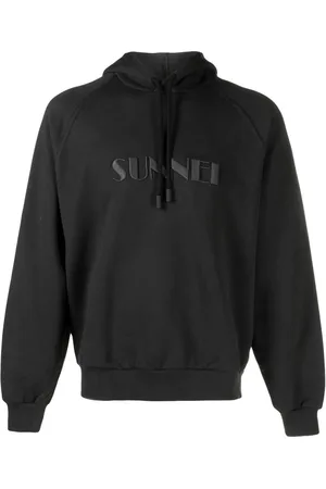 SUNNEI Hoodie med broderad logotyp