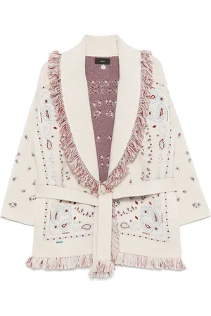 Alanui Bandana kofta i jacquard